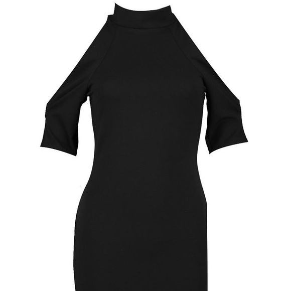 Open Shoulder Bodycon Dress - Picture 2 of 2